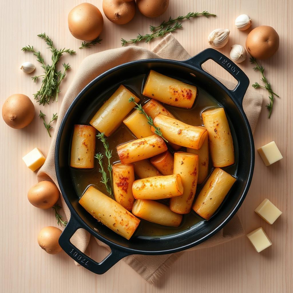 Fondant aardappelen
