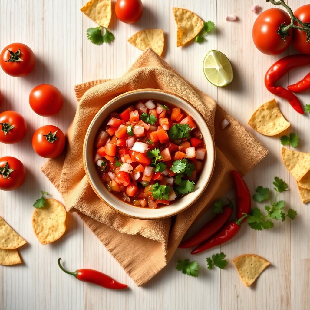 Mexicaanse tomatensalsa